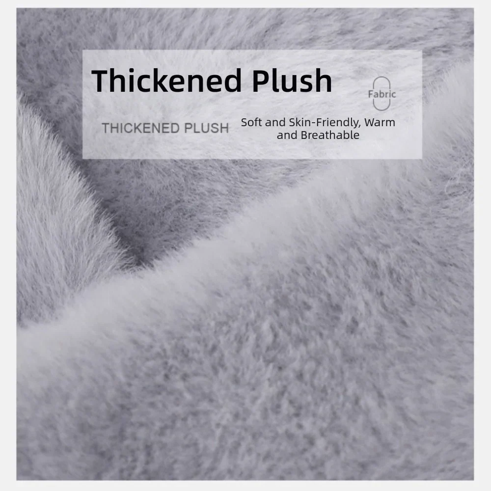 Women's Soft Thickened Knit Cross Scarf – Warm Winter Neckerchief