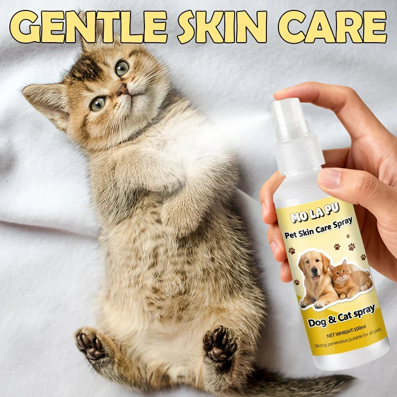 Pet Grooming Spray for Dogs & Cats – Daily Care Mist