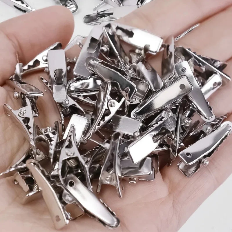 Mini Christmas Flower Metal Clips – Xmas Tree & Wreath Decor