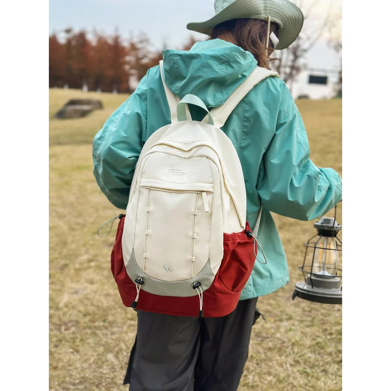Nixie Large-Capacity Color-Block Hiking Backpack | Lightweight