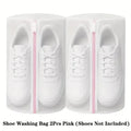 2-Pack Honeycomb Mesh Laundry Bags for Shoes, Bras & Delicates