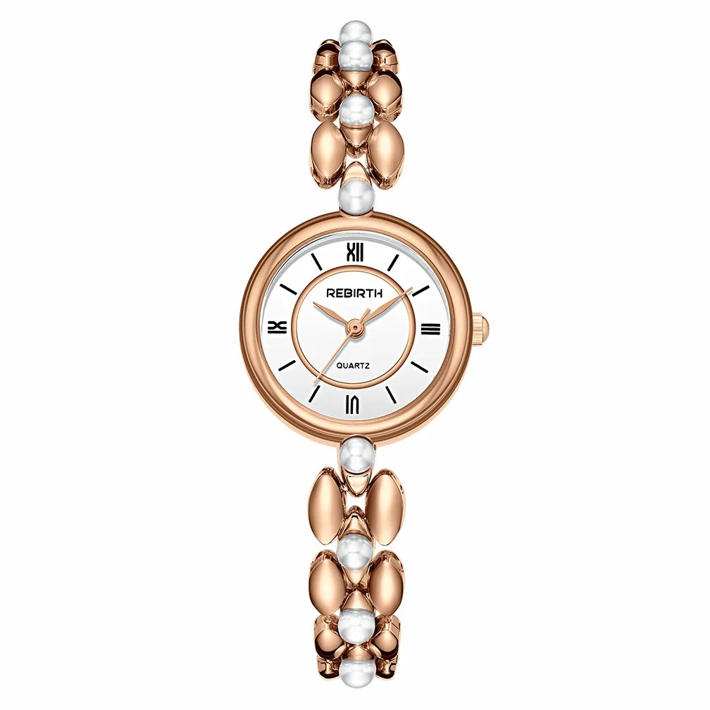 REBIRTH Vintage Quartz Wristwatch – Compact Luxury Design