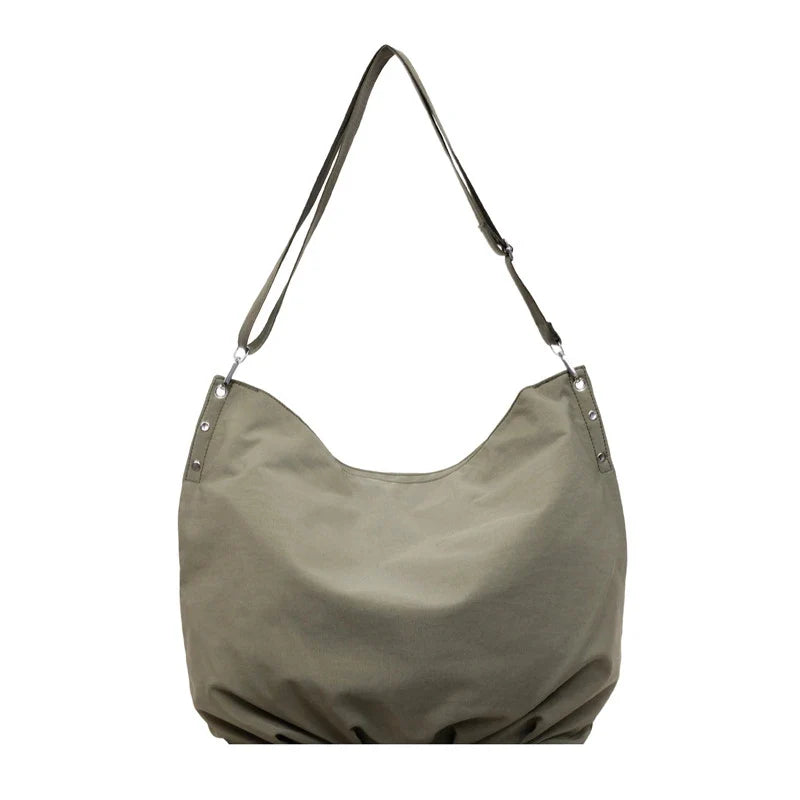 Large Canvas Shoulder Bag for Women | Casual Commuter Tote