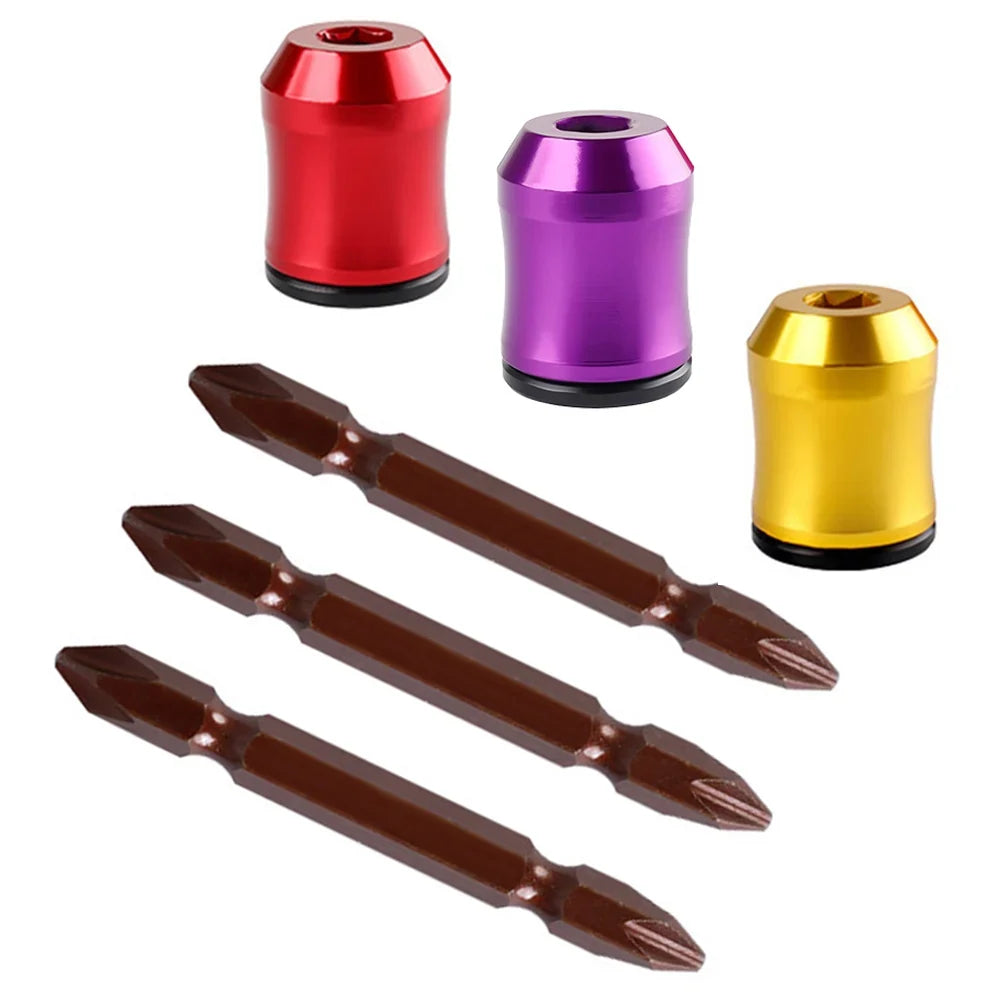 Magnetic Screwdriver Ring & PH2 Bit Set – 3-Pack | DAZZLEEX