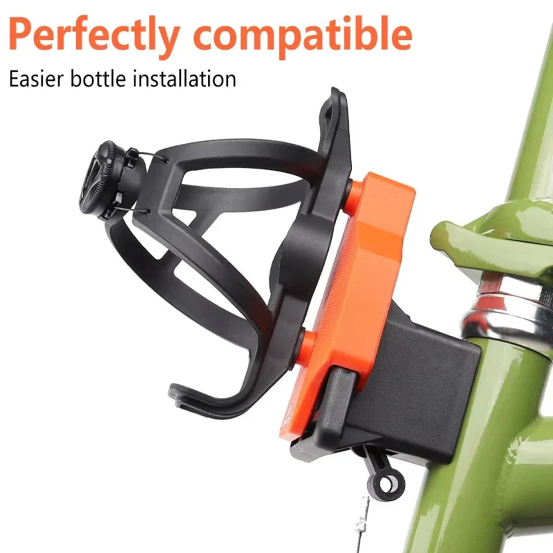 Pig-Nose Bike Water Bottle Cage Adapter for Folding Bikes