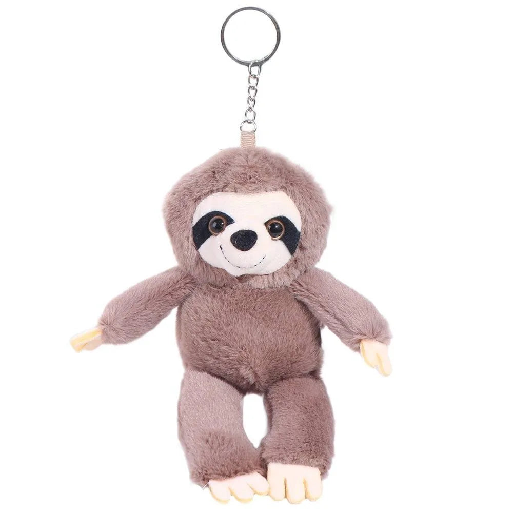 Soft Sloth Plush Keychain Pendant – Cute Animal Stuffed Toy