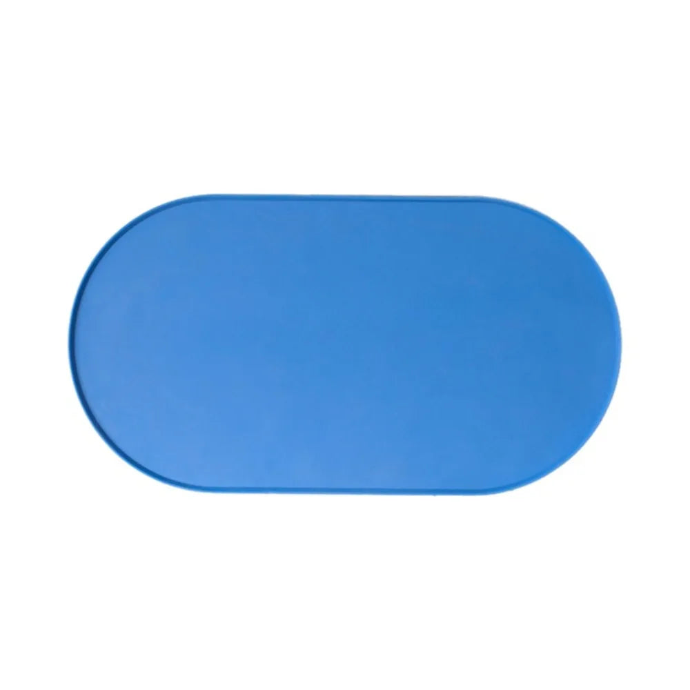 Silicone Pet Food Mat – Waterproof, BPA-Free, Raised Edges