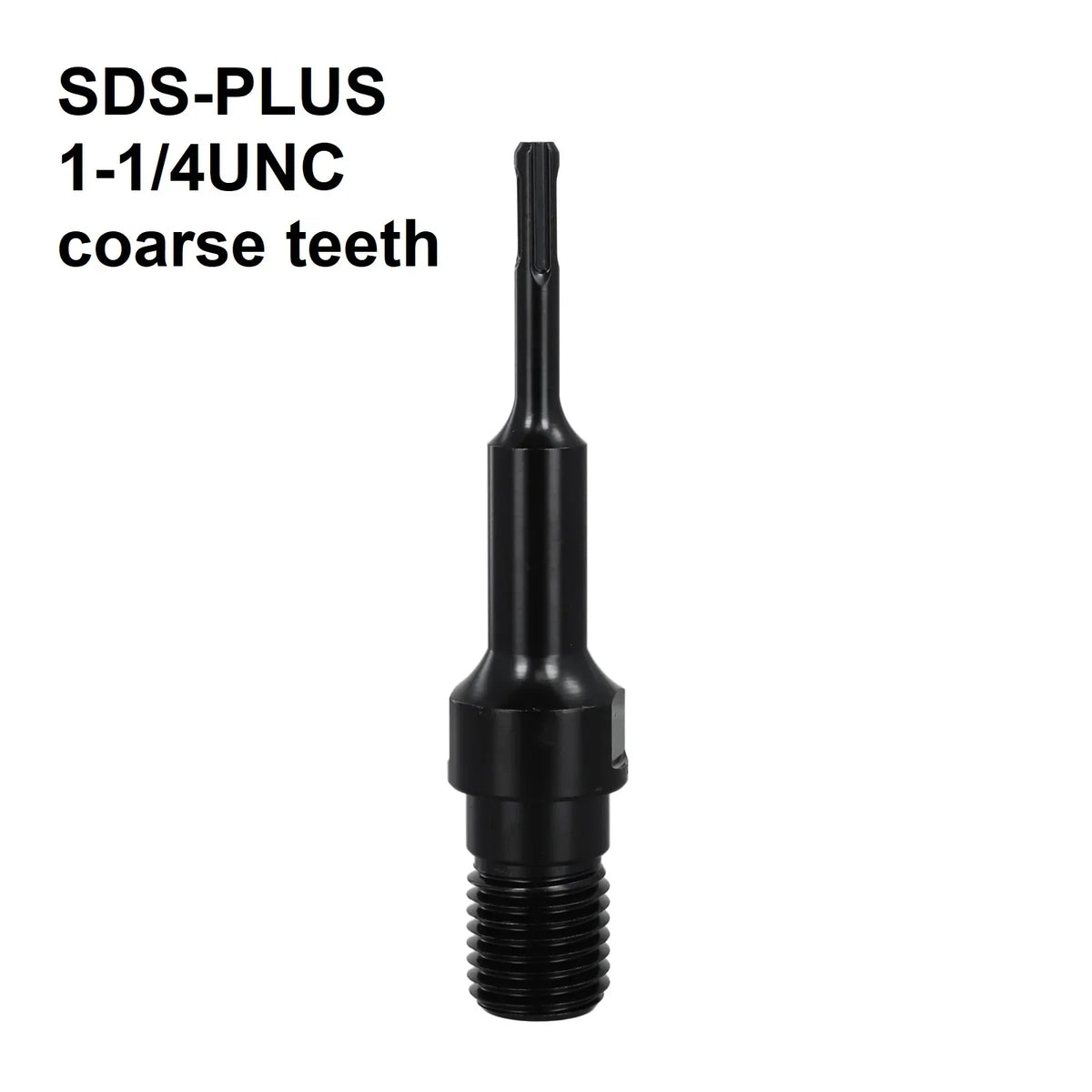 Core Drill Bit Adapter – 1-1/4" UNC to SDS-Plus/Max Shank