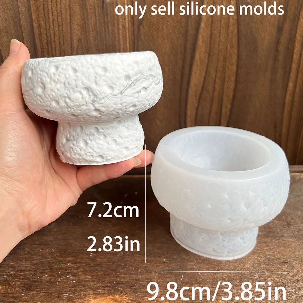 Silicone Mold for Candle Holder, Cement Bowl & Resin Tray DIY