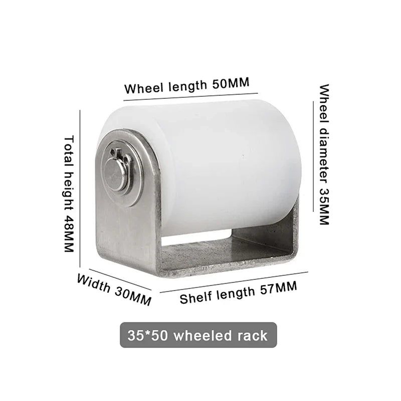 Stainless Steel Nylon Bearing Door Pulley Positioning Roller