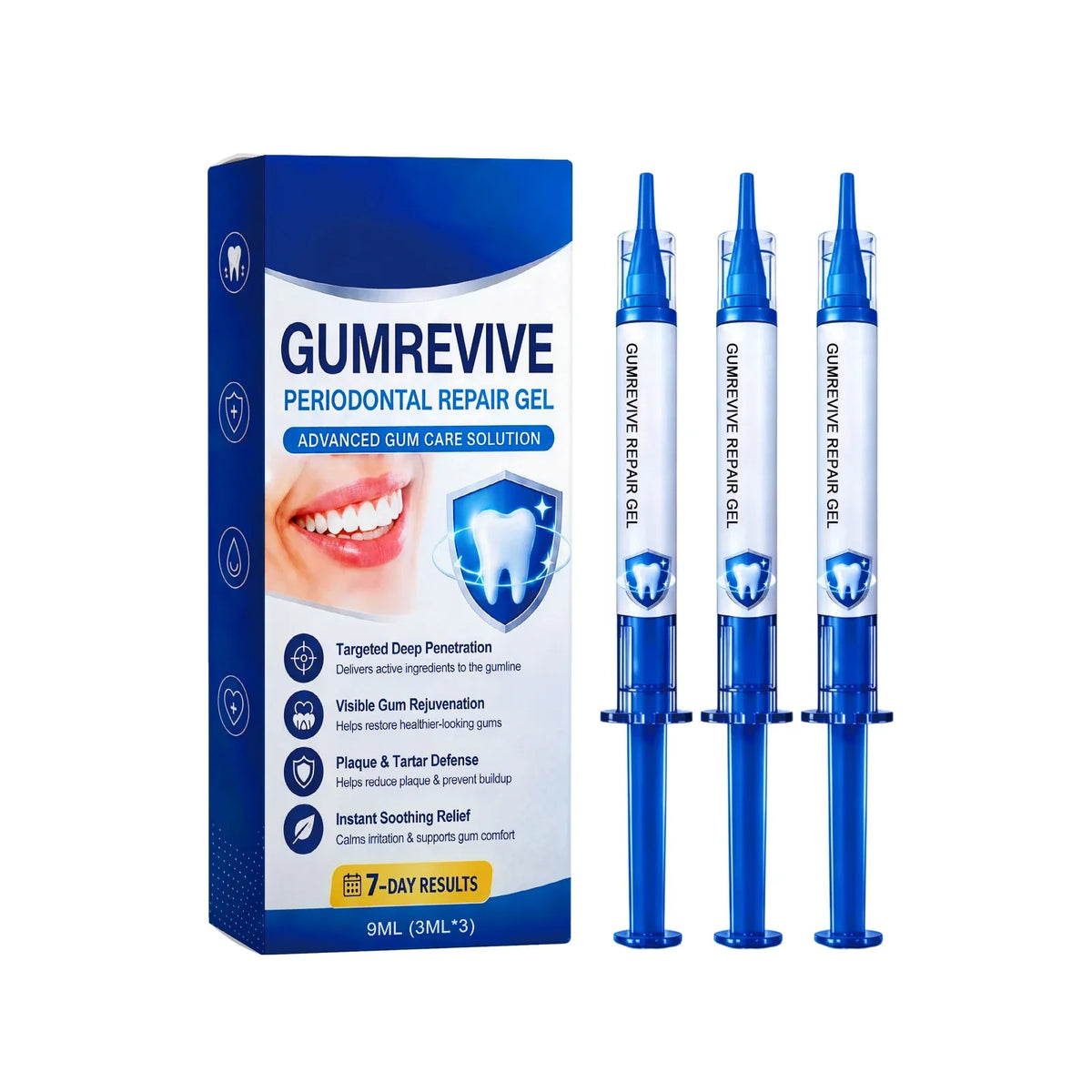 Gum Repair Gel – Plaque Removal, Whitening & Gum Care