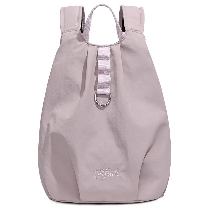 Women's Lightweight Oxford Vest Backpack – Water-Resistant