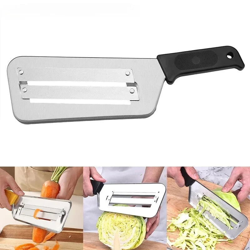 Stainless Steel Cabbage Slicer with Handle | Vegetable Shredder