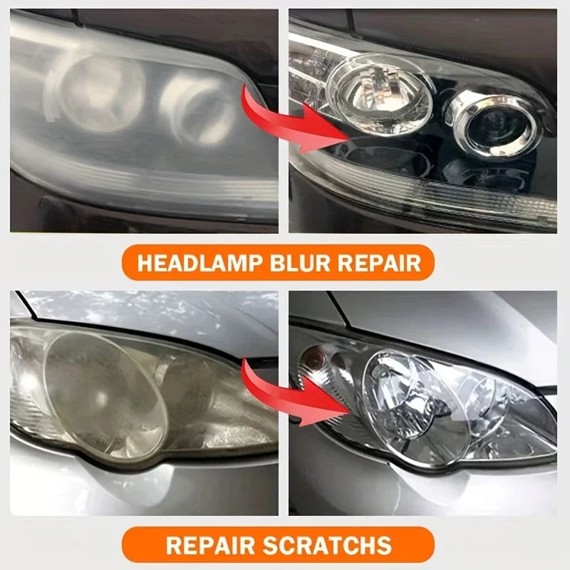 Car Headlight Restoration Polish Cream – Remove Oxidation