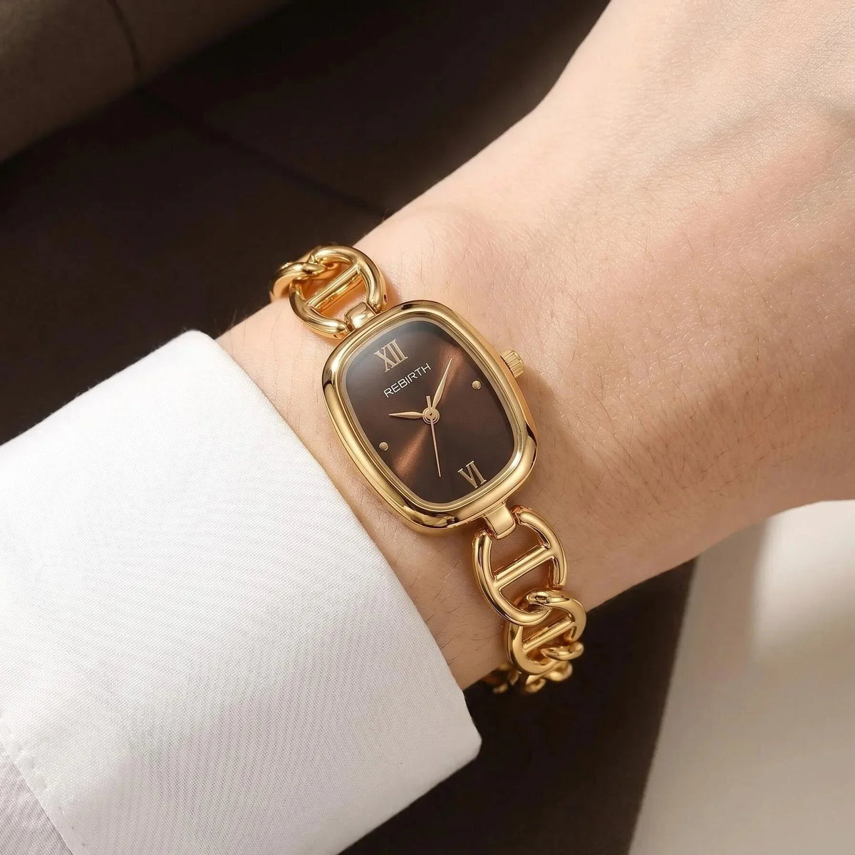 REBIRTH Women's Bohemian Retro Quartz Watch | Light Luxury