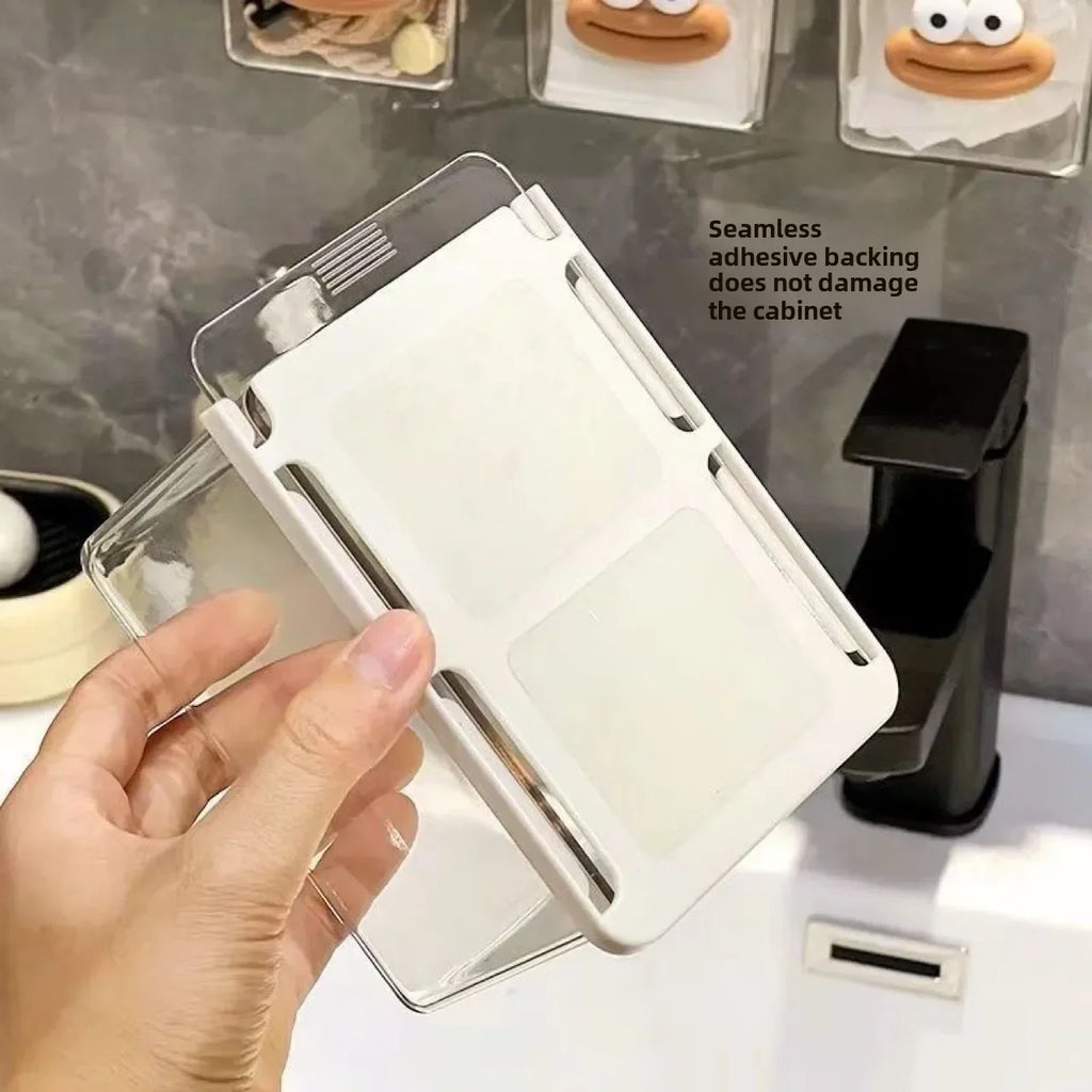 Transparent Pull-Out Bathroom Storage Drawer Box | PP