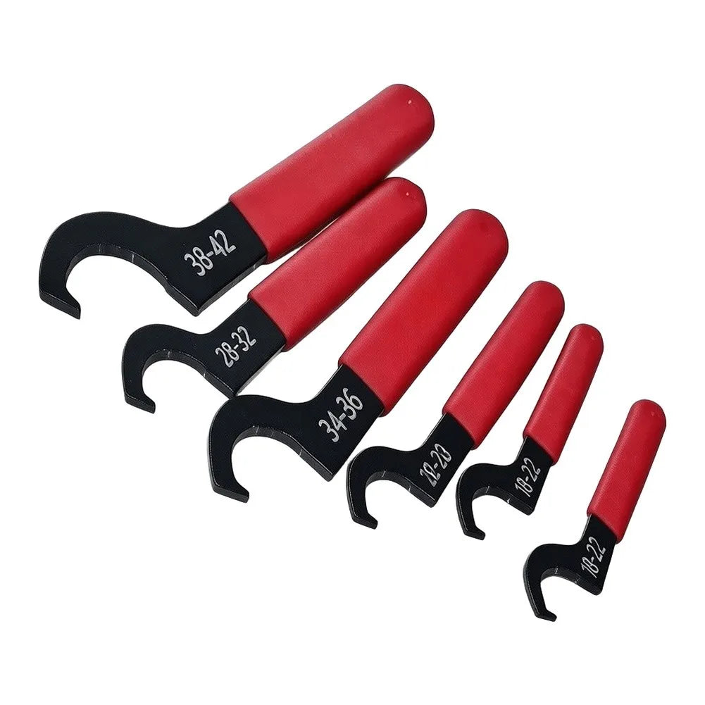 Hook Wrench Set – C-Shape Carbon Steel Spanner for Round Nuts