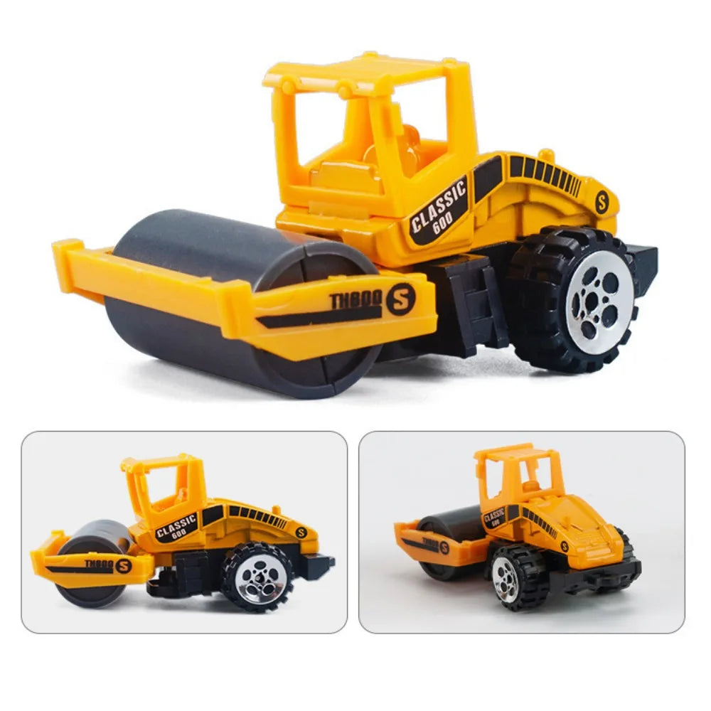 Mini Alloy Tractor & Engineering Vehicle Set – 3-Pack
