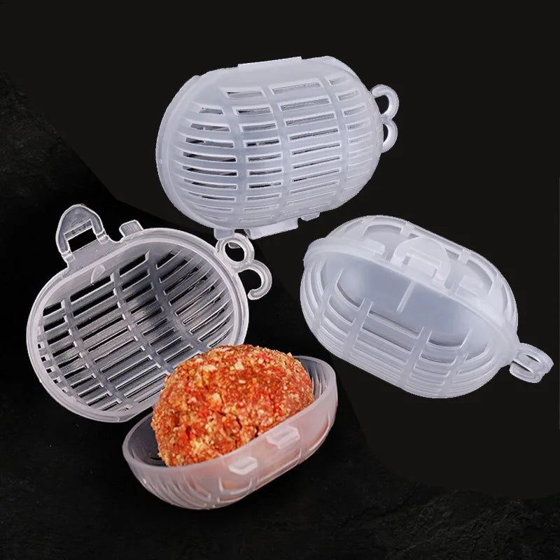 5pcs Bait Cage Feeder Fishing Basket – Shrimp & Lobster Trap