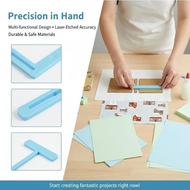 6-Piece Bookbinding Scrapbooking Tools Kit – DIY Craft Set