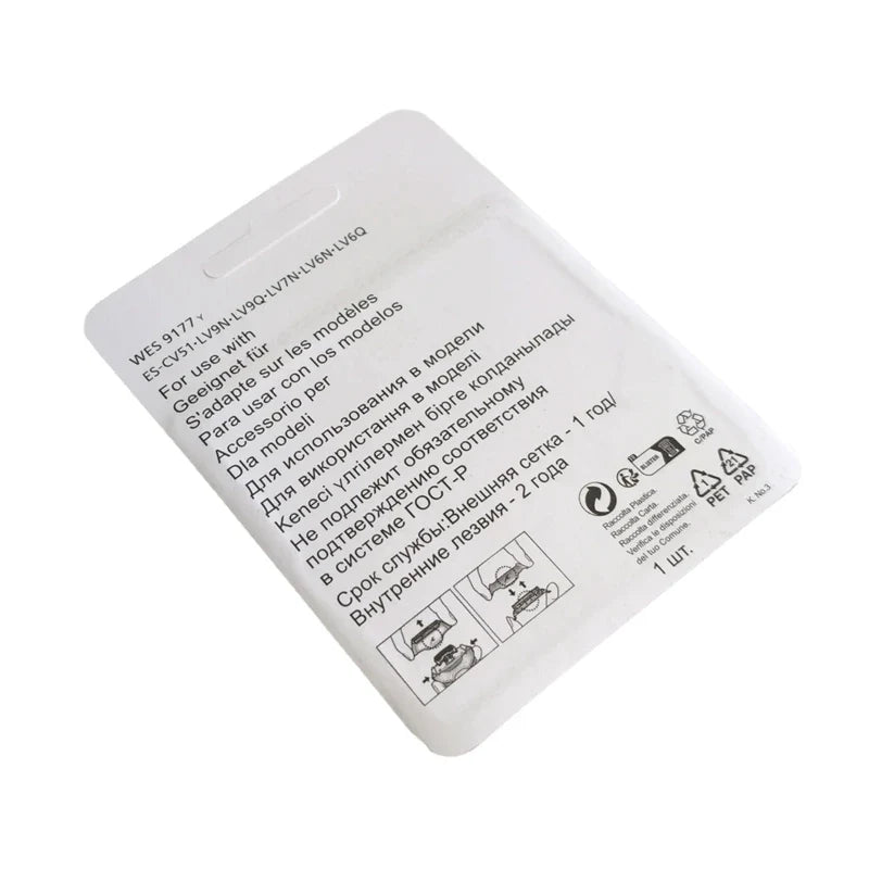 SHINON ES9177 Replacement Outer Blade Head for Panasonic Shavers