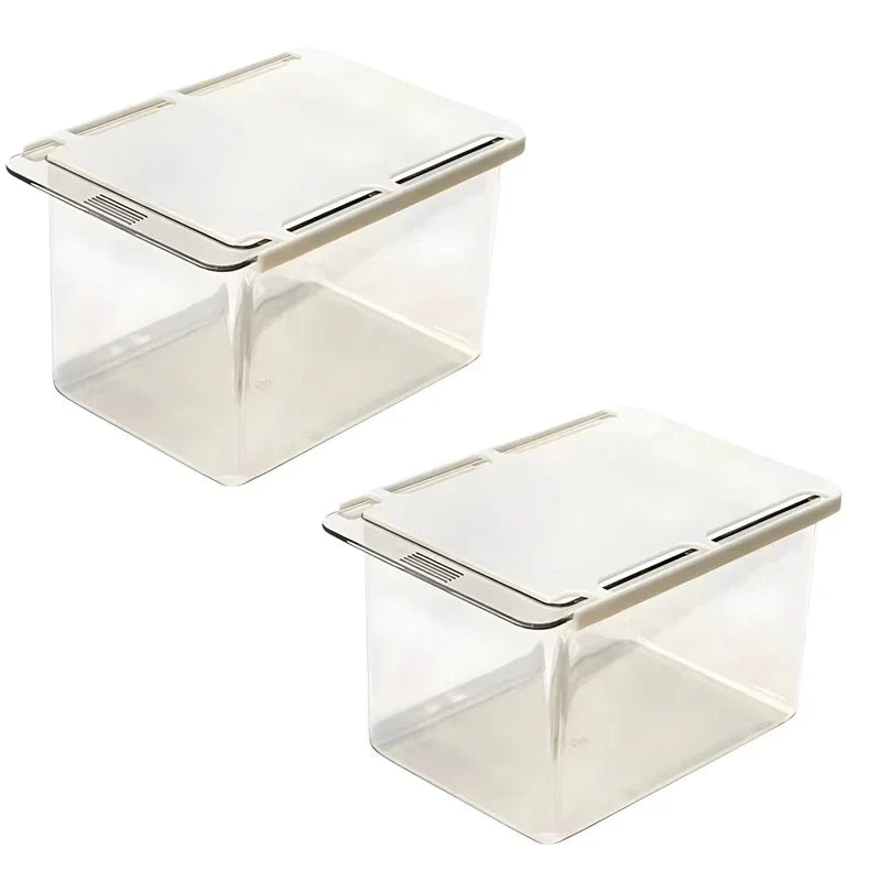 Transparent Pull-Out Bathroom Storage Drawer Box | PP