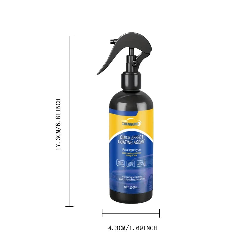 Ceramic Car Coating Spray – High-Gloss UV & Scratch Protection