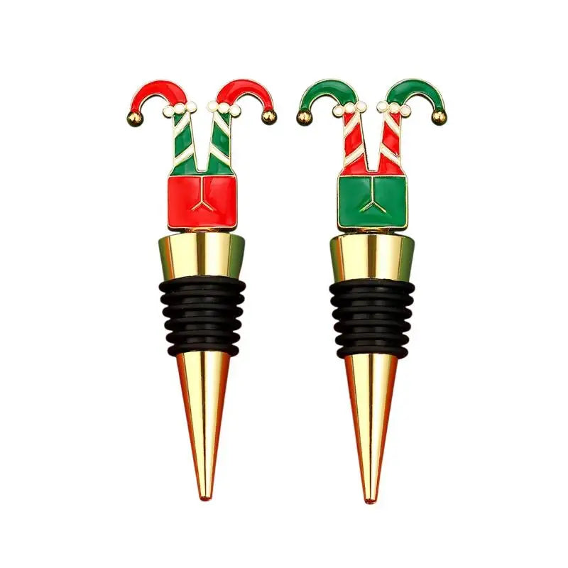 Snowman Christmas Wine Stopper – Airtight Zinc Alloy Bottle Seal