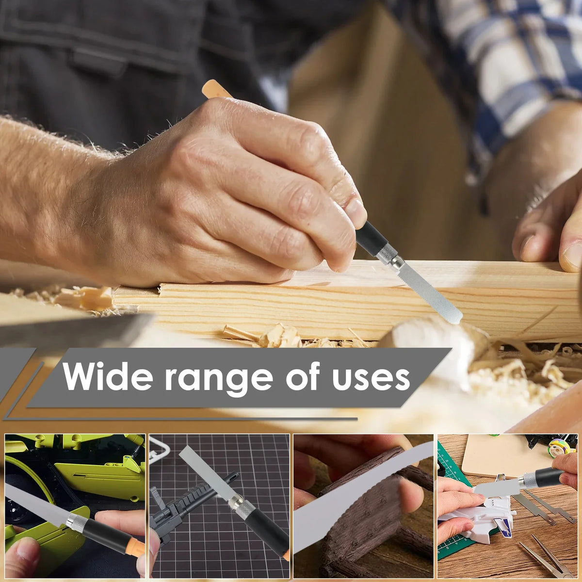 Mini Hand Saw Kit 8 Blades – DIY Modeling & Woodworking