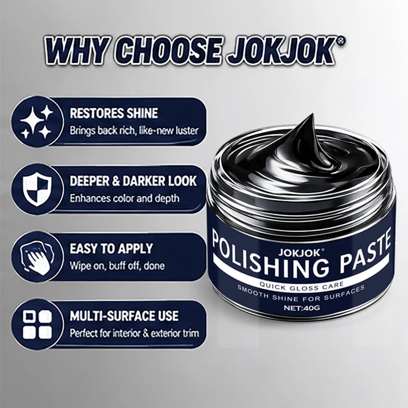 Car Plastic Scratch Repair Paste & Polishing Compound 40g