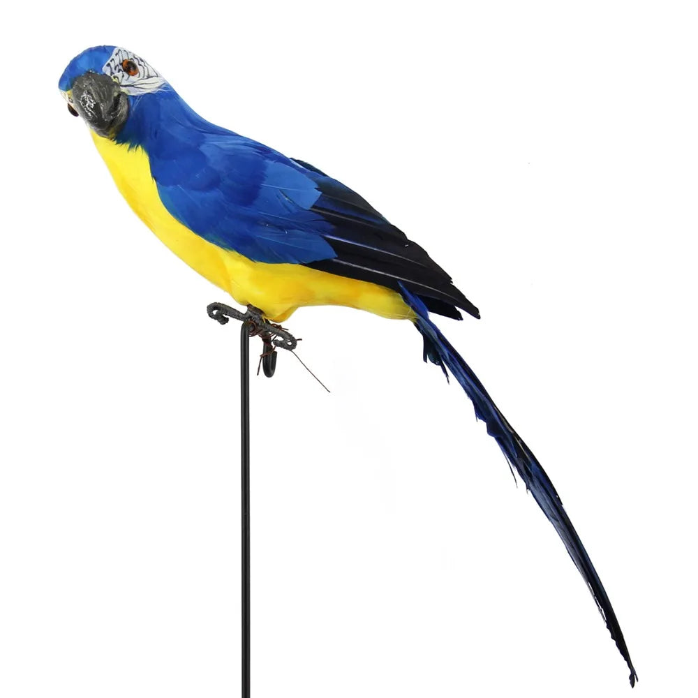Simulation Parrot Foam Garden Ornament – 4 Sizes Multicolor