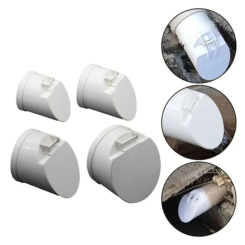 PVC Floor Drain Valve – Anti-Odor Anti-Rat Pipe Cover