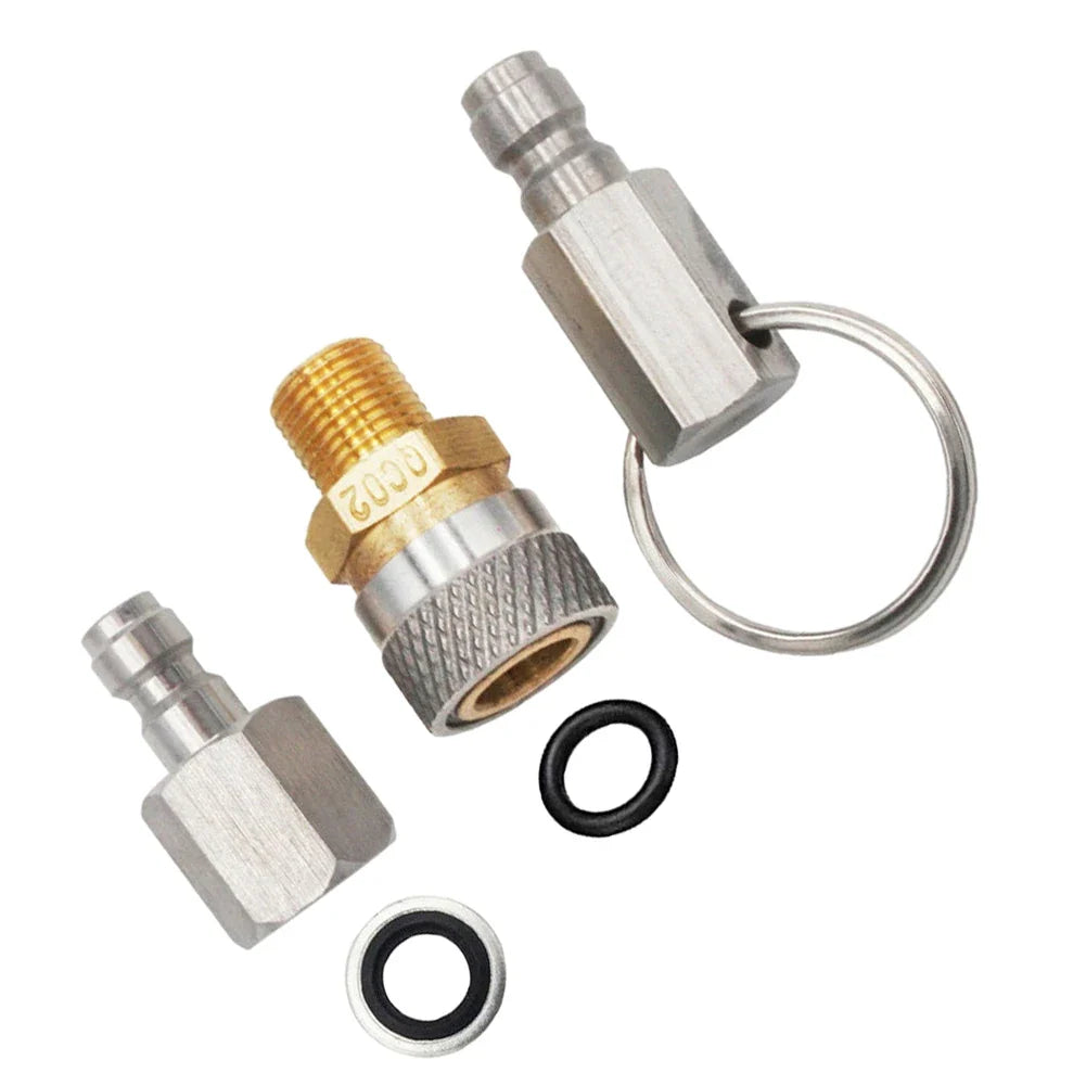 1/8 BSP Quick Connect Air Coupler Adapter Set – 3 Piece