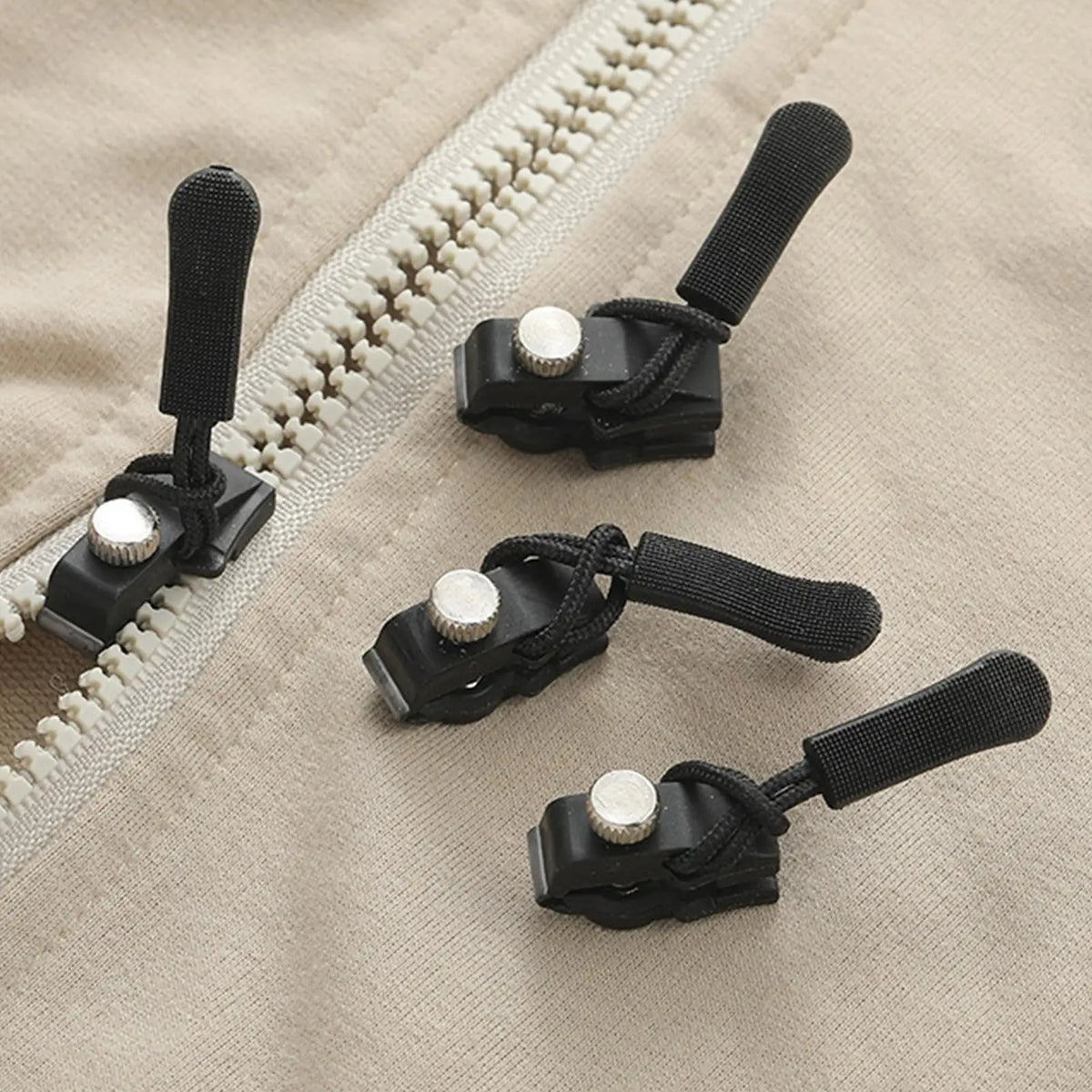 3-Piece Universal Zipper Replacement Kit – No Sewing Needed