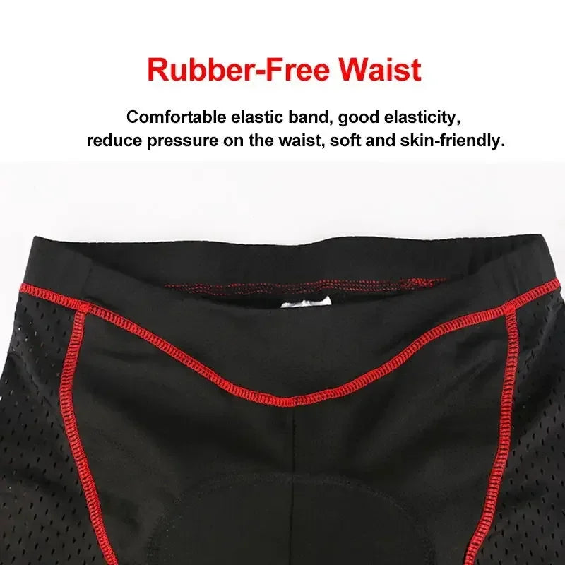 X-TIGER Men's 5D Gel Pad Cycling Underwear Shorts | MTB Road Bike