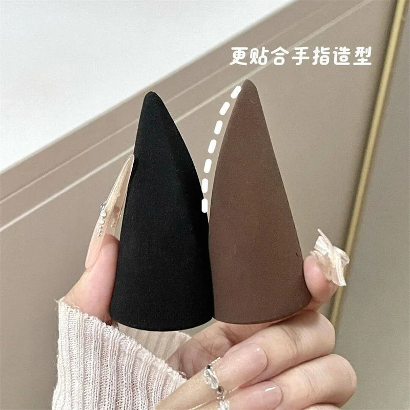 Fingertip Conical Makeup Sponge | Dual-Use Beauty Puff 1/2pc