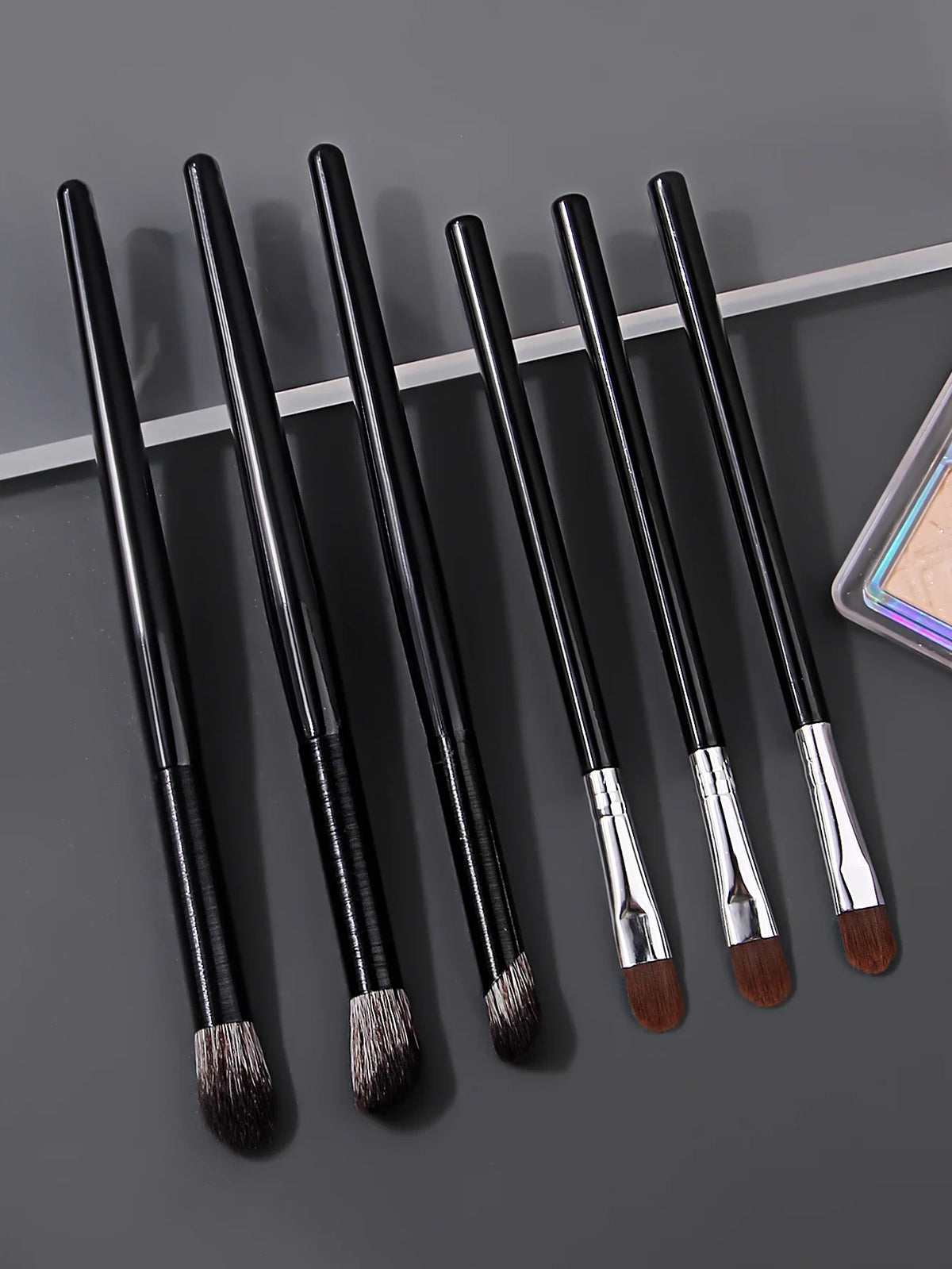 6-Piece Eye Makeup Brush Set – Soft Bristles for Eyeshadow