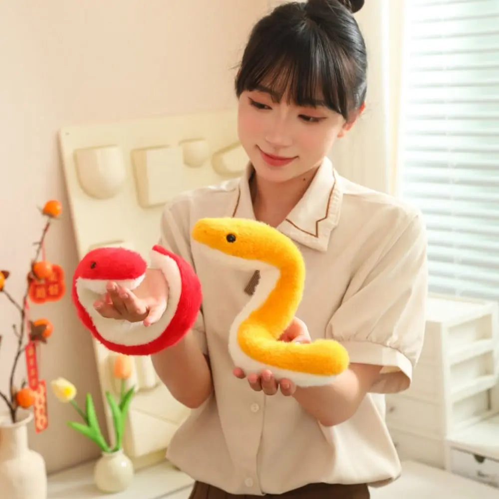 Snake Plush Stuffed Animal Toy – Soft PP Cotton 42cm