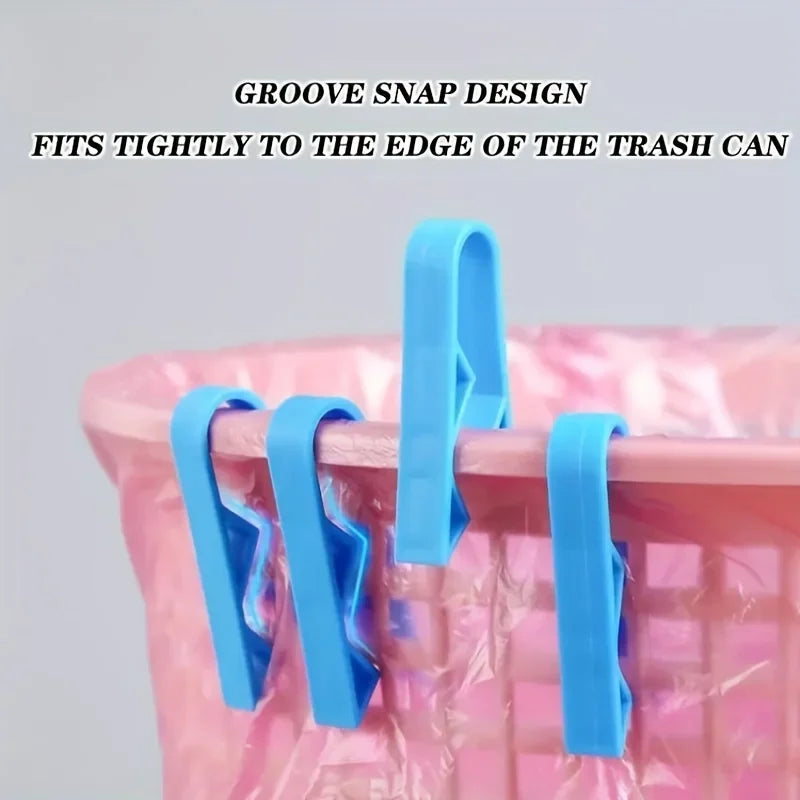 Non-Slip Trash Can Bag Clips Holder – 10/20 Pack | Nixie