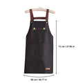 Waterproof Kitchen Apron with Pockets – Men & Women