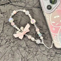 Beaded PVC Phone & Camera Lanyard – Flexible Fashion Strap