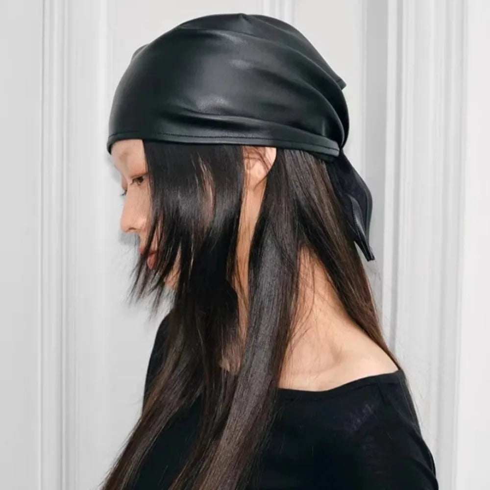 Y2K Hip-Hop Headscarf – Punk Bling Women Hair Accessory