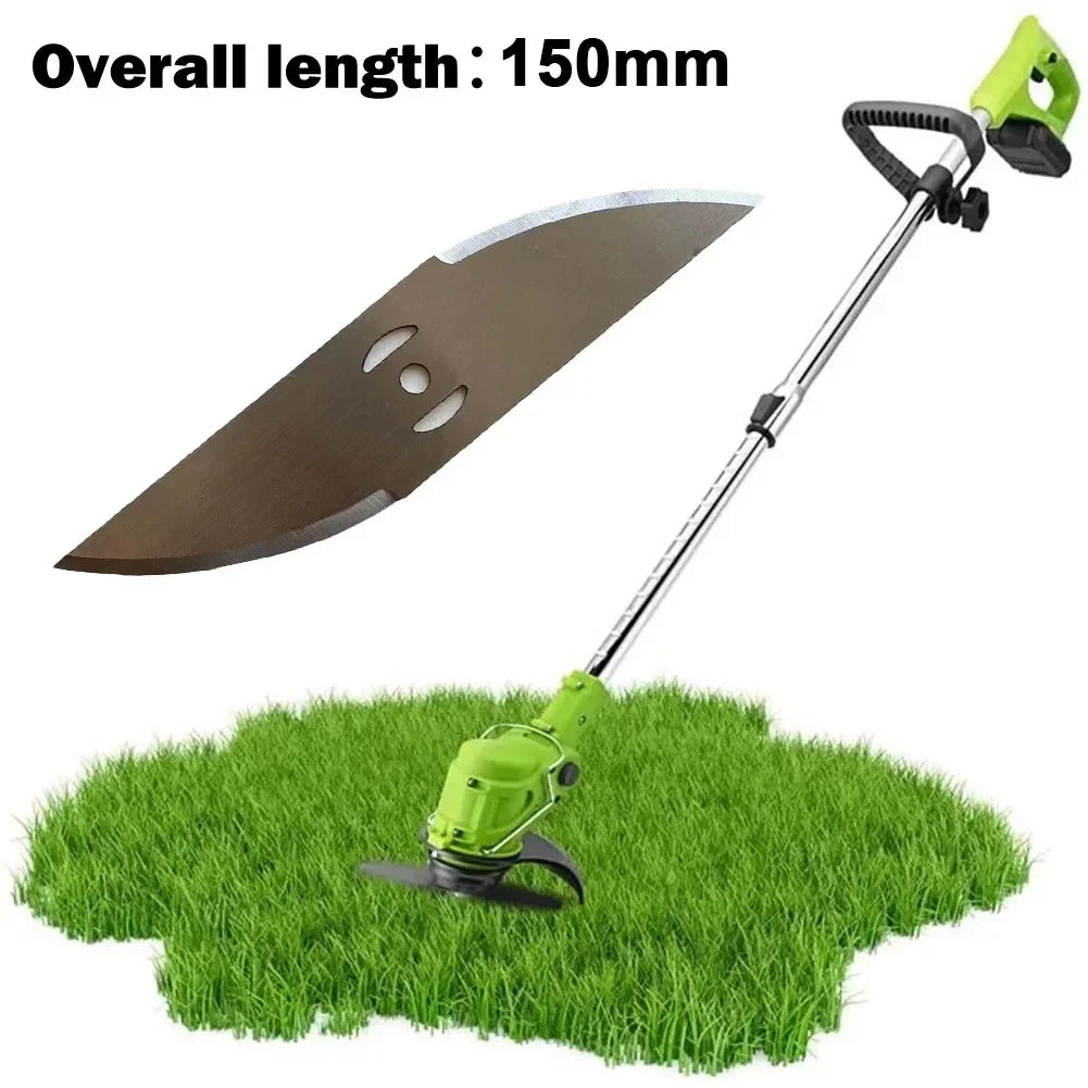 DAZZLEEX Steel Brush Cutter Blade – 150mm Grass Trimmer Spare