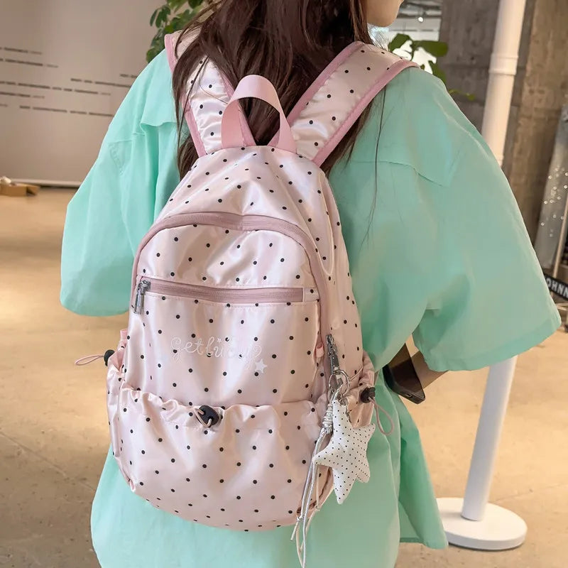 Korean Lightweight Waterproof Backpack for Women & Students