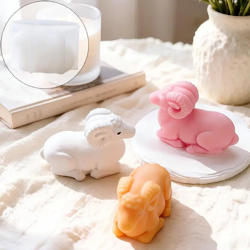Sheep Silicone Mold – DIY Resin, Plaster & Craft Mold