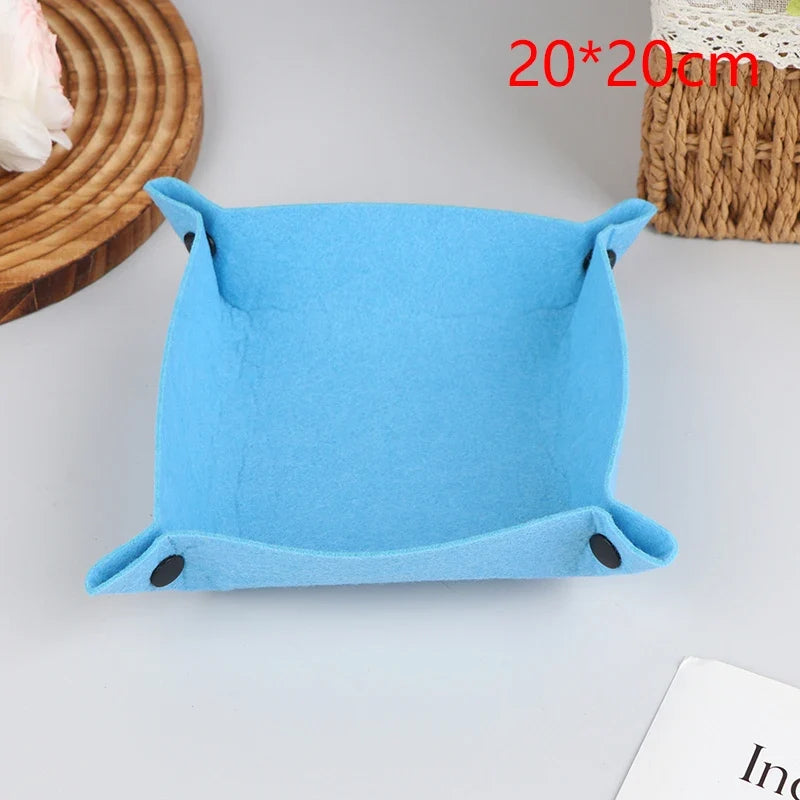 Felt Storage Tray Desktop Organizer – Office & Kids Essentials