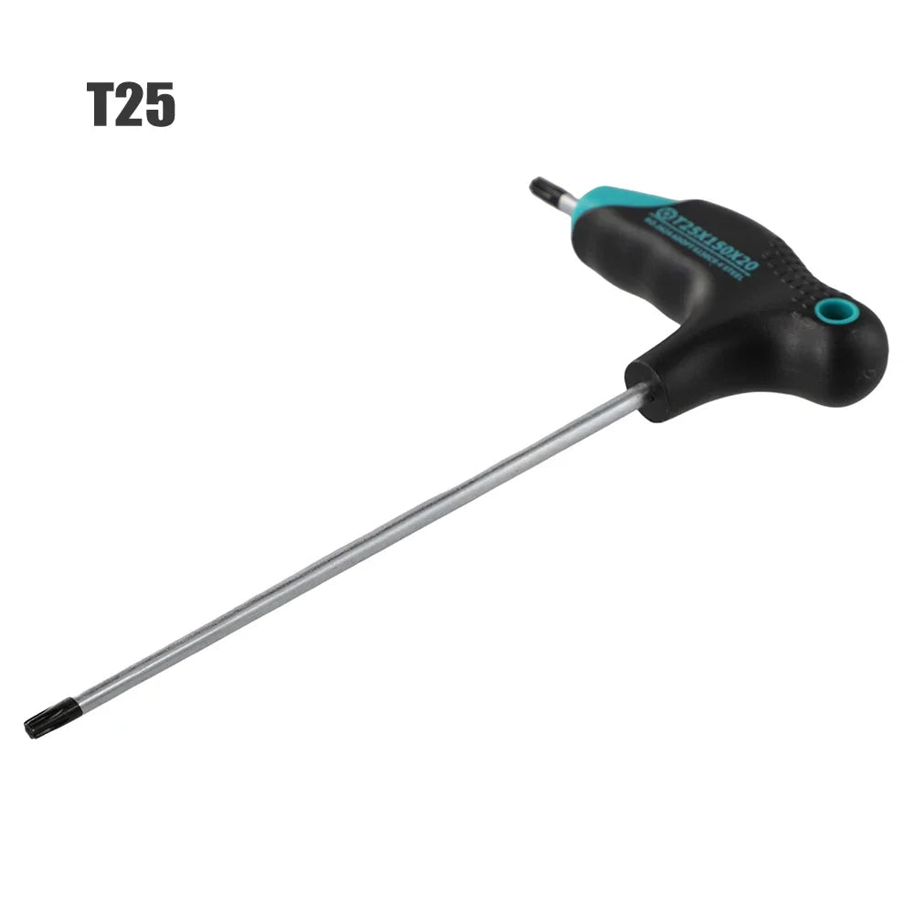 DAZZLEEX T-Handle Torx Screwdriver Double-End Key Set T6–T30