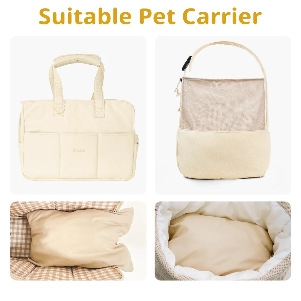 Flannel Pet Bed Mat – Soft Cotton Cushion for Dogs & Cats