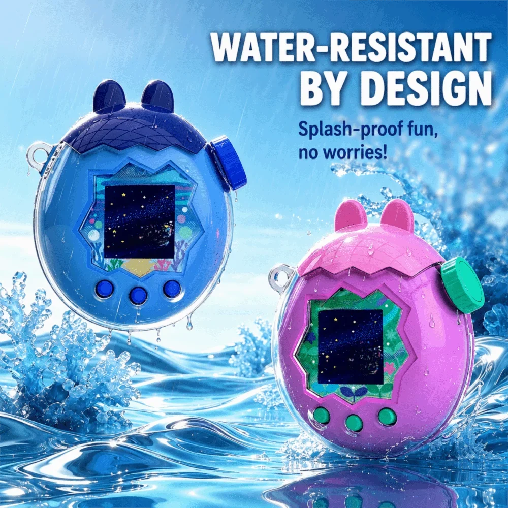 Clear PC Hard Case with Wings for Tamagotchi Paradise
