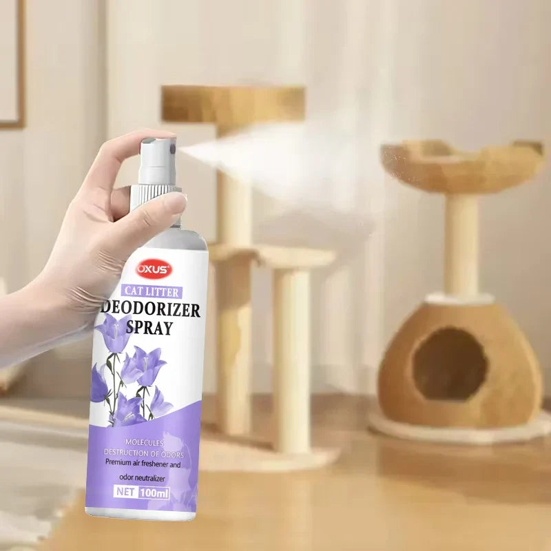 Pet Deodorizing Spray Dogs & Cats – Long-Lasting Fresh 100ml